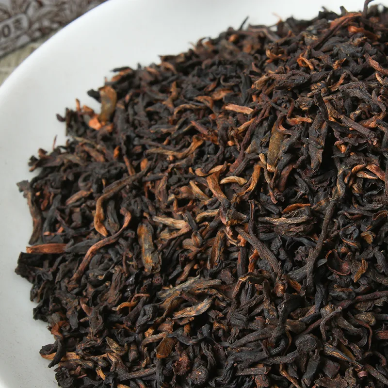 七彩云南  名门普洱  普洱茶 熟茶  2020年/200克/盒 图4