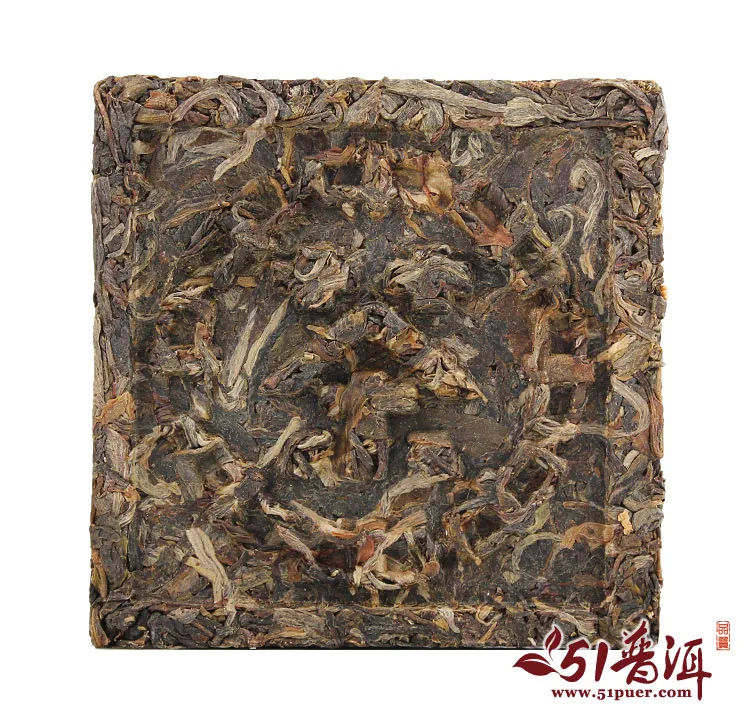 中茶 普洱方茶  普洱茶 生茶  2007年/100克/盒  陈年老茶  （纪念中茶成立68周年） 图5