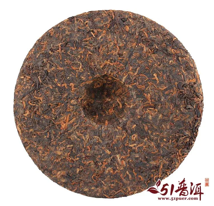 七彩云南 润 普洱茶 熟茶 年份随机/357克/饼 图4