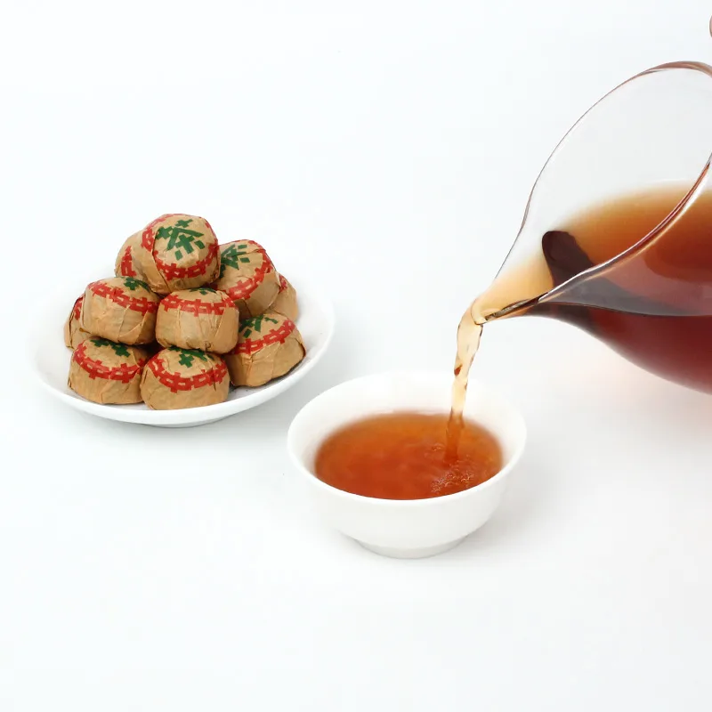 小熟沱 熟茶 陈年小沱 6克/沱 200克/份 图3
