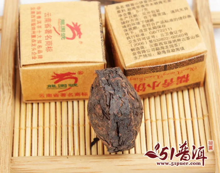 龙园号糯香小沱 熟茶 适合白领 6克 图6