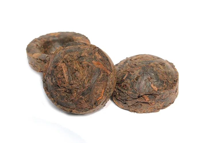 滇藏号  原味小金沱   普洱茶 熟茶 2011年/6克/粒/1粒正好泡一次/方便普洱茶 图2
