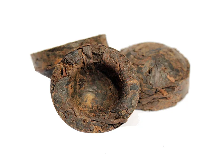 滇藏号  原味小金沱   普洱茶 熟茶 2011年/6克/粒/1粒正好泡一次/方便普洱茶 图3