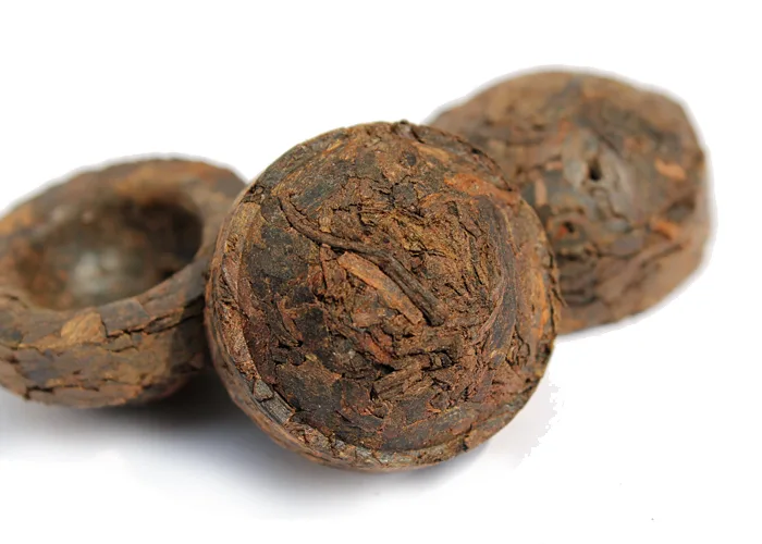 滇藏号  原味小金沱   普洱茶 熟茶 2011年/6克/粒/1粒正好泡一次/方便普洱茶 图4
