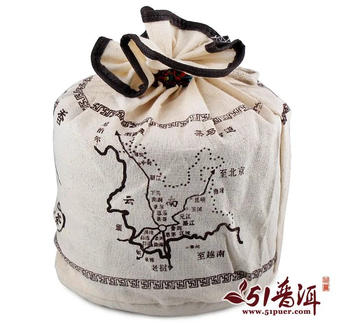 普洱茶 民族工艺 七子饼布袋 普洱茶收藏 图1