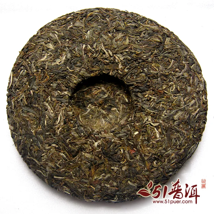 老曼峨 玉泉春 普洱茶 生饼 2009年/357克/饼 班章茶厂 陈年老茶 图3