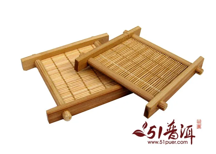 竹杯垫/茶托/茶垫/隔热垫/茶具  外观精美/材质好 图3