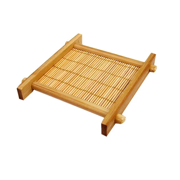 竹杯垫/茶托/茶垫/隔热垫/茶具  外观精美/材质好 图4
