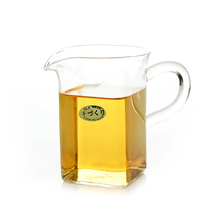 方形公道杯 四方杯 功夫茶具/玻璃茶具 耐高温玻璃杯 200ml 图3