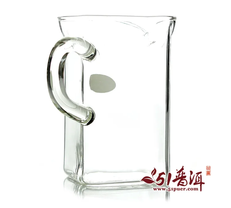 方形公道杯 四方杯 功夫茶具/玻璃茶具 耐高温玻璃杯 200ml 图4