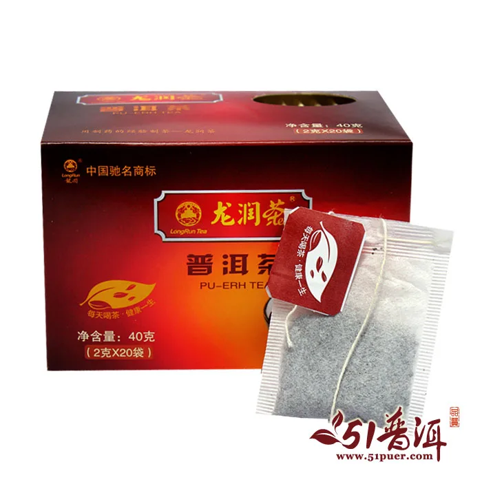 龙润 普洱茶 袋泡 2011年/2克/袋 共20袋 时尚方便茶 图3
