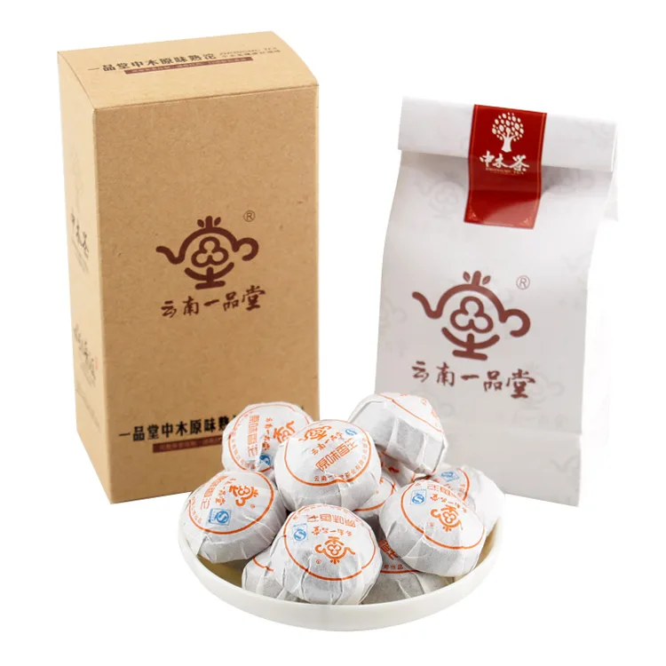 中木 一品堂原味熟沱 普洱茶 熟茶 2013年/75克/盒 图11
