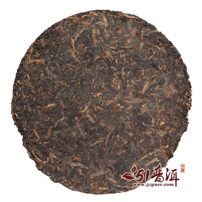 老曼峨 布朗韵味 普洱茶 熟饼 2012年/357克/饼 老曼峨班章茶厂 图2