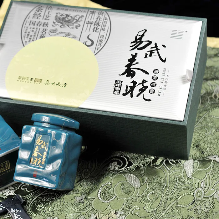 【已售馨】蒙顿茶膏 易武春晓(五年窖藏)瓷罐礼品装 40克/盒