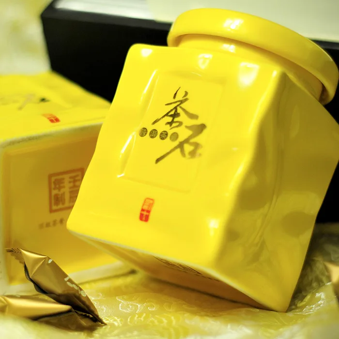 【已售馨】蒙顿茶膏 茶石 瓷罐礼品装 40克/盒 图3