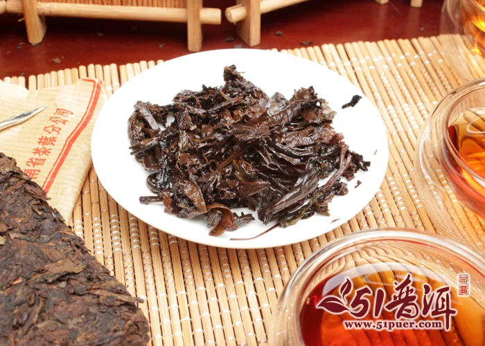 中茶  7581砖 普洱茶  熟茶 1998年/250克/砖 陈年老茶 图10