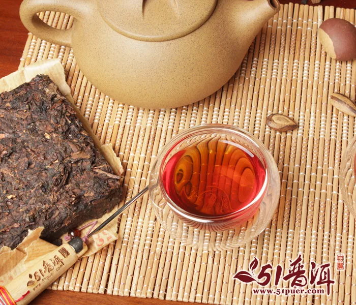 中茶  7581砖 普洱茶  熟茶 1998年/250克/砖 陈年老茶 图9