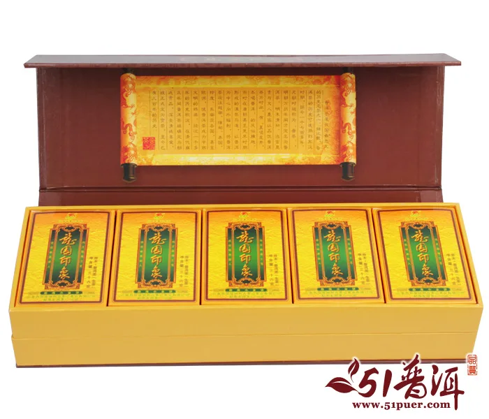 龙园号  龙园印象  普洱茶  生茶 2012年/6克x6小盒x10盒/条 礼品茶 图2