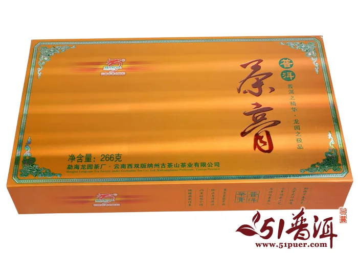 【尾货清仓，最后1盒】龙园号  普洱茶膏  普洱茶 生茶  2012年/266克/盒 礼品茶 图2