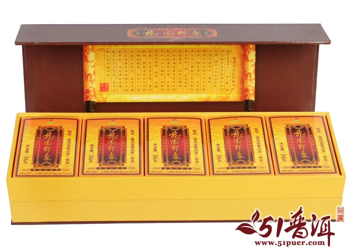 龙园号  龙园印象 普洱茶  熟茶 2012年/360克/盒 礼品茶 图2