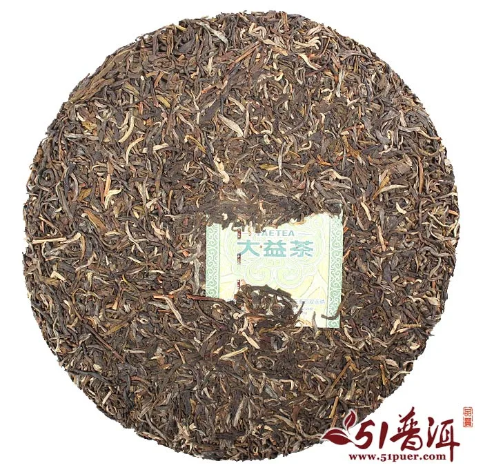 大益 7542(经典版) 普洱茶 生茶 2014年/357克/饼 1401批 图5