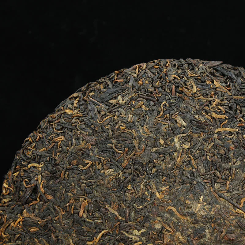 勐海  勐海七子  普洱茶  熟茶  2005年/357克/饼  陈年老茶 图2