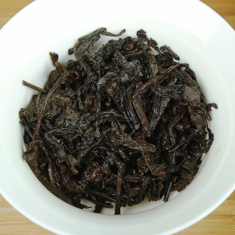 勐海  勐海七子  普洱茶  熟茶  2005年/357克/饼  陈年老茶 图3