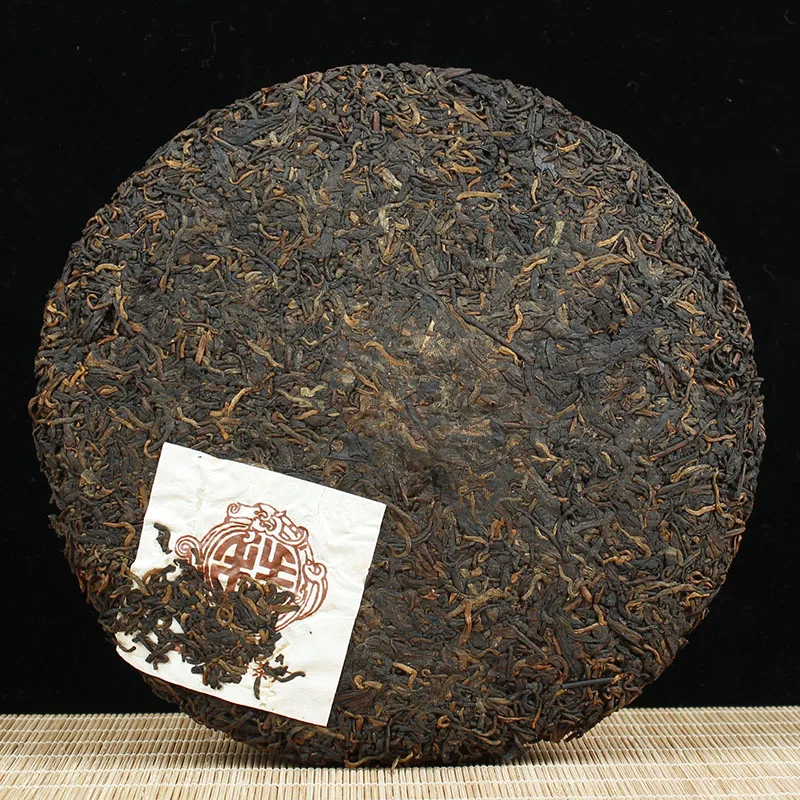 勐海  勐海七子  普洱茶  熟茶  2005年/357克/饼  陈年老茶 图5