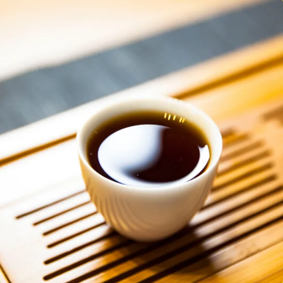 德宏古茶 乐韵 普洱茶 熟饼 2019年/357克/饼 图3