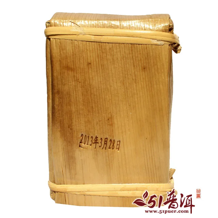 老曼峨 班章熟砖 普洱茶 熟茶 2013年/250克/砖 勐海班章茶厂 图3