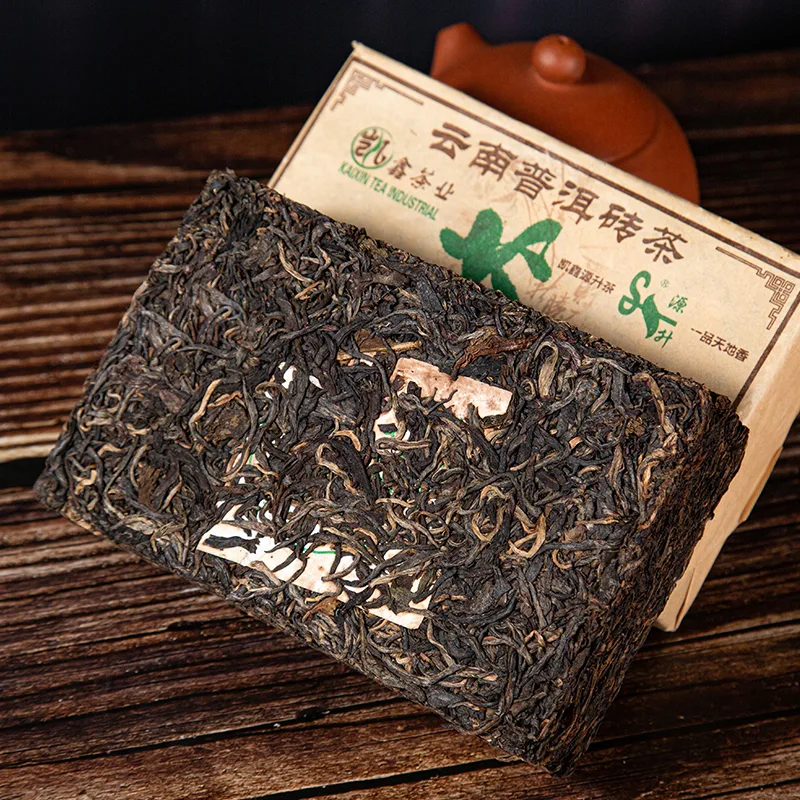 【已售罄】凯鑫 0729生砖 普洱茶 生茶 2007年/500克/砖 生态茶 图3