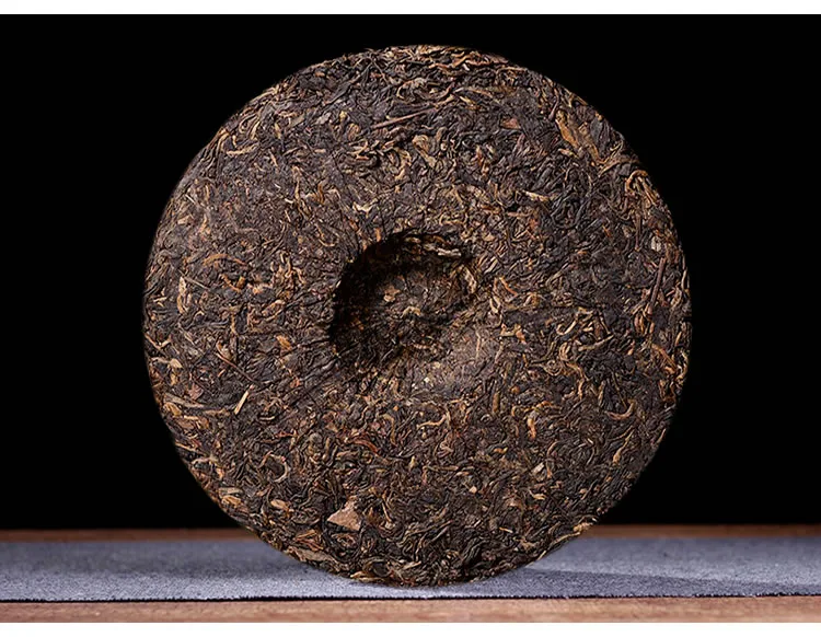 中茶 水蓝印 普洱茶 生茶 2007年/357克/饼 布朗早春7321 图3