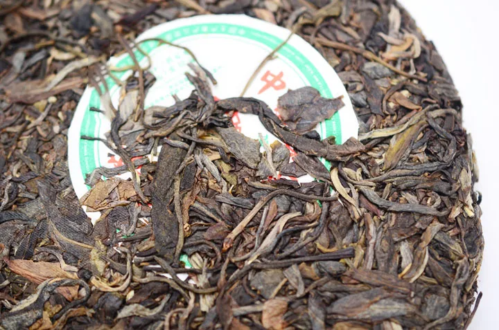中茶 易武圆茶 普洱茶 生茶 2007年/400克/饼 陈年老茶 图2