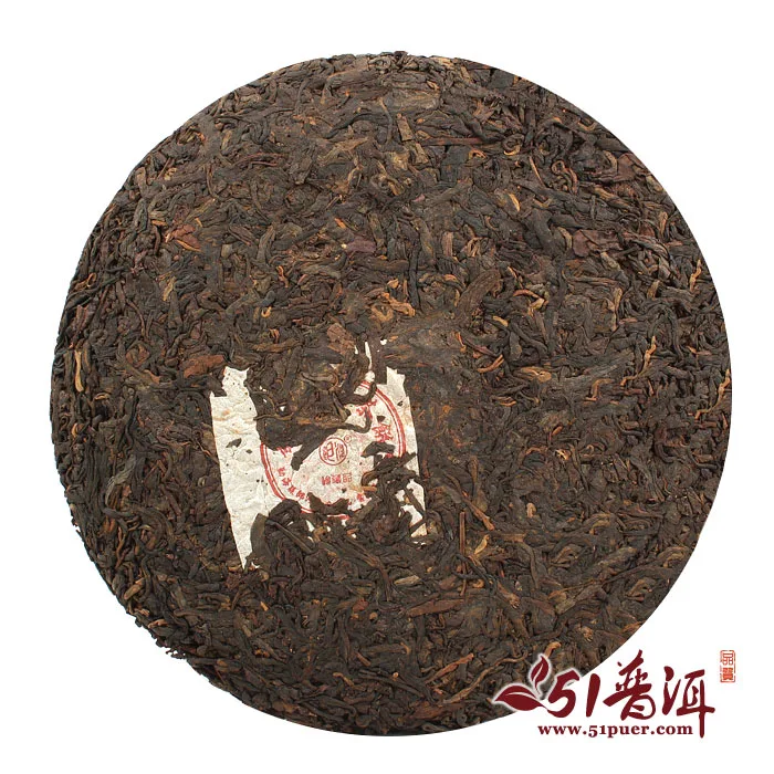 郎河 景迈古树  普洱茶  熟茶  2005年/357克/饼 珍藏品 陈年老茶 图4