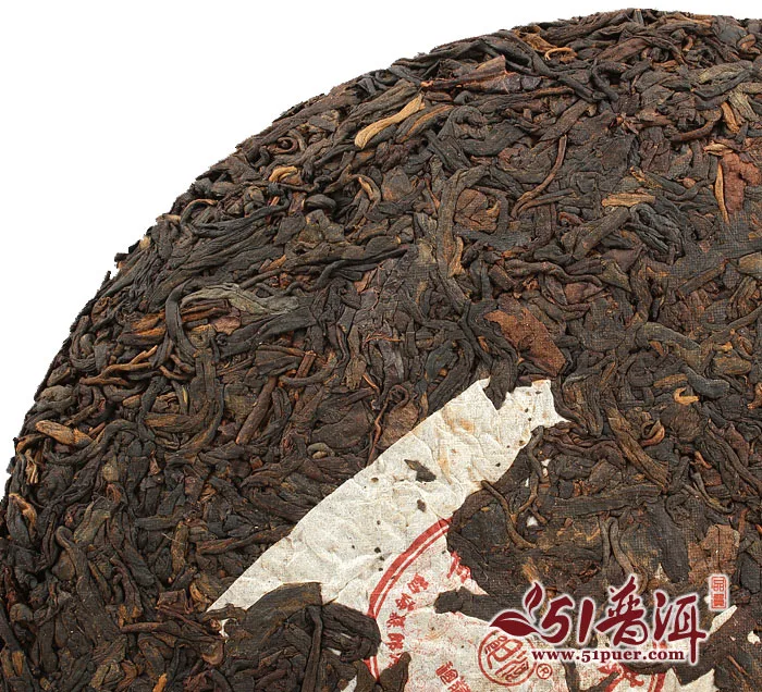 郎河 景迈古树  普洱茶  熟茶  2005年/357克/饼 珍藏品 陈年老茶 图6