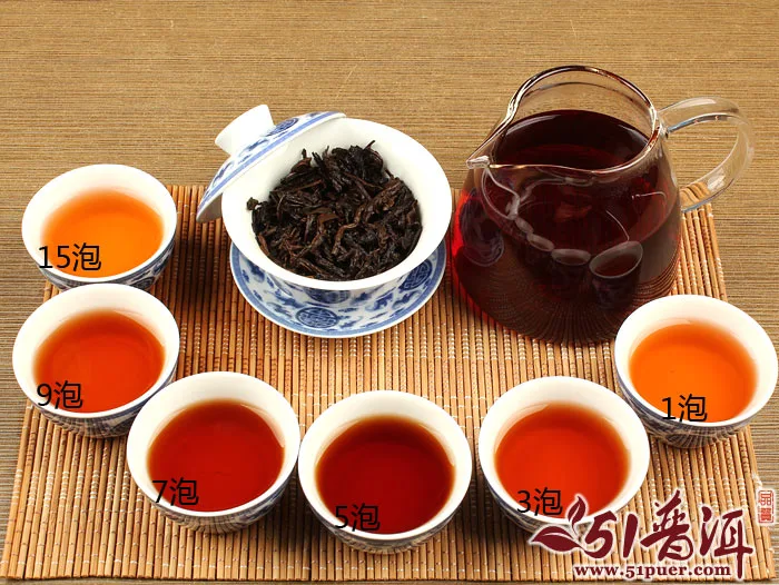 郎河 景迈古树  普洱茶  熟茶  2005年/357克/饼 珍藏品 陈年老茶 图8