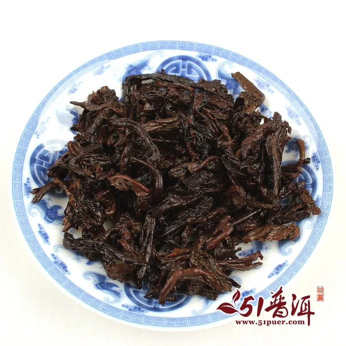 郎河 景迈古树  普洱茶  熟茶  2005年/357克/饼 珍藏品 陈年老茶 图9