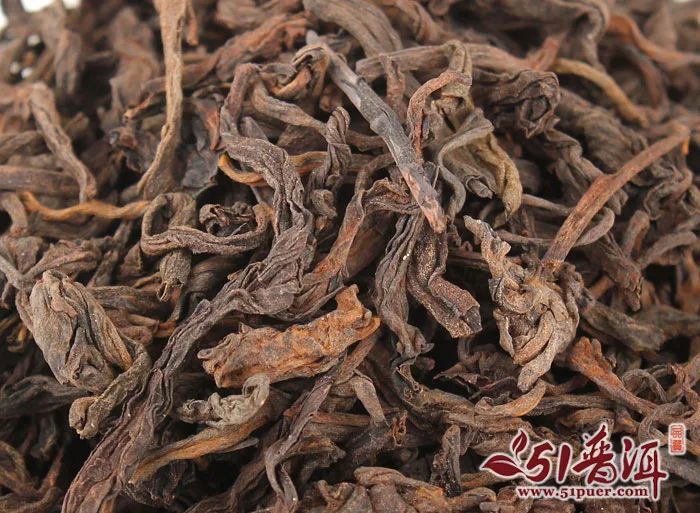 中木 92老茶 普洱茶 熟茶 1992年/80g/盒 陈年老茶 散茶 图5