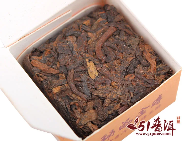 醇普号   勐海金砖 普洱茶  熟茶 2012年/48克×10盒/条  小方砖 图8