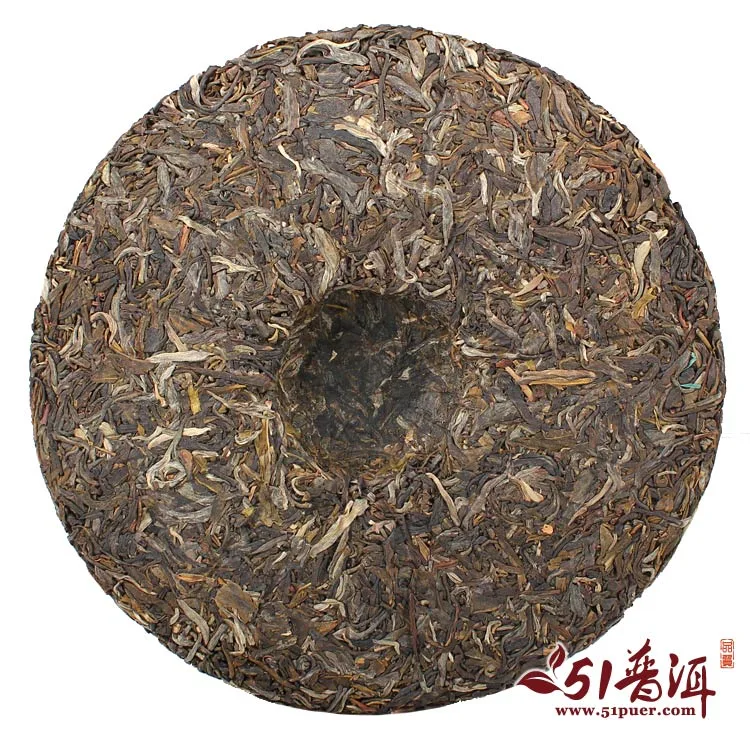 【春节特惠，下单就送一个单饼礼盒】郎河百中堂  宝马腾云 普洱茶 生茶 2013年/357克/饼  马年生肖饼 图8