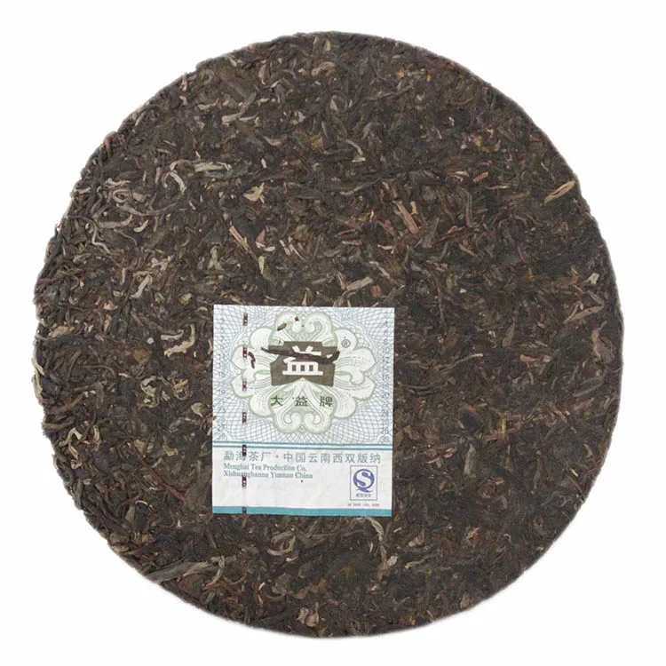 大益 7432 普洱茶 生茶 2007年/357克/饼 陈年老茶 图5