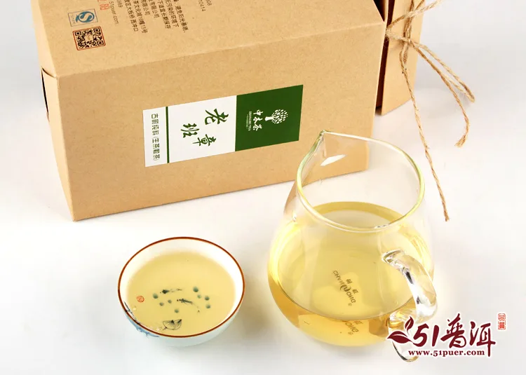 中木 老班章  普洱茶 生茶 2014年/140克/盒 老班章古树茶 散茶 图8