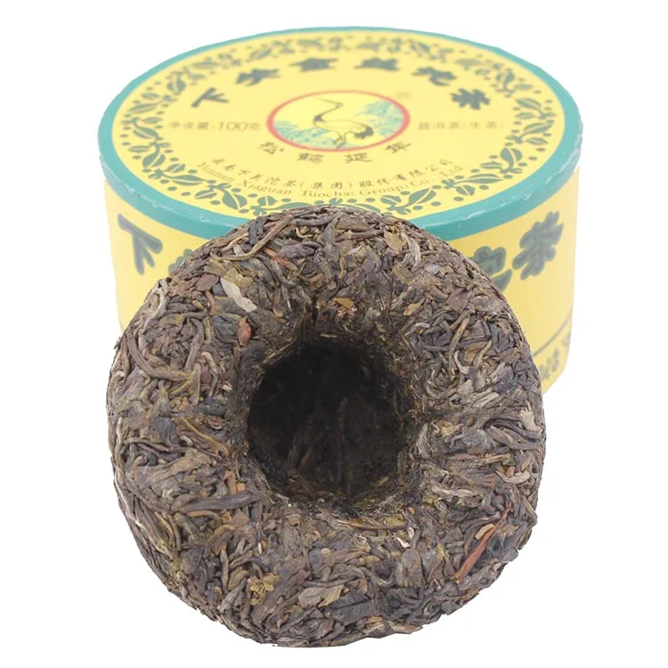 【已售罄】下关 金丝沱茶 普洱茶 生茶 2015年/100克/盒 图9