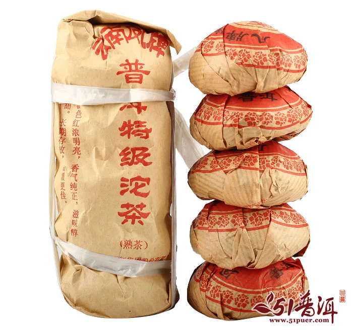 凤牌 特级沱茶 普洱茶 熟茶  2012年/50克/沱 滇红集团凤庆茶厂 图8