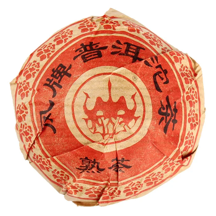 【已售馨】凤牌  特级普洱沱茶 普洱茶 熟茶 2009年/50克/沱 滇红集团凤庆茶厂