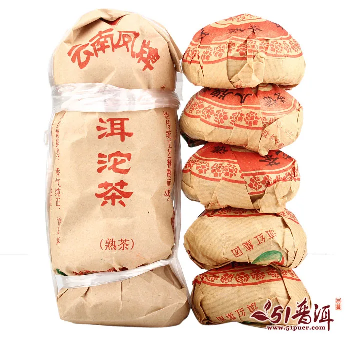 【已售馨】凤牌  特级普洱沱茶 普洱茶 熟茶 2009年/50克/沱 滇红集团凤庆茶厂 图9