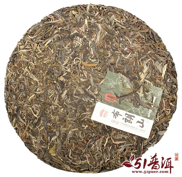 老同志 布朗山 普洱茶 生茶 章家三队 2014/500克/饼 图3