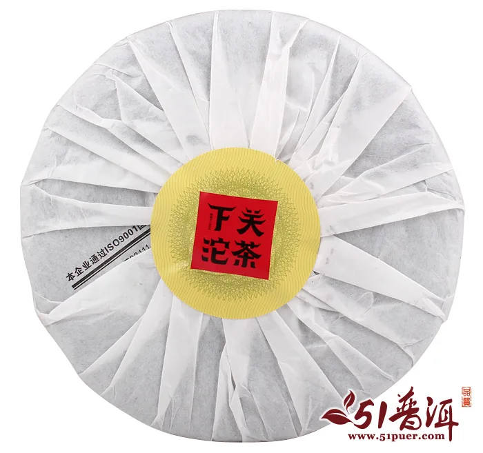 【春节特惠】下关 松鹤延年 普洱茶 生茶 2014年/357克/饼 礼盒装 图7