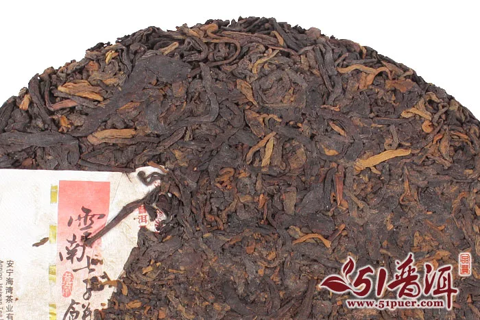 2007年老同志7978熟饼 702批 云南七子饼茶 普洱熟茶 357克/饼 图7