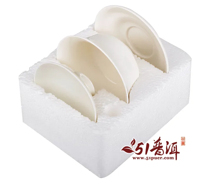 51普洱特制陶瓷盖碗(新款) 精美陶瓷盖碗 实用茶具 普洱茶盖碗 图8